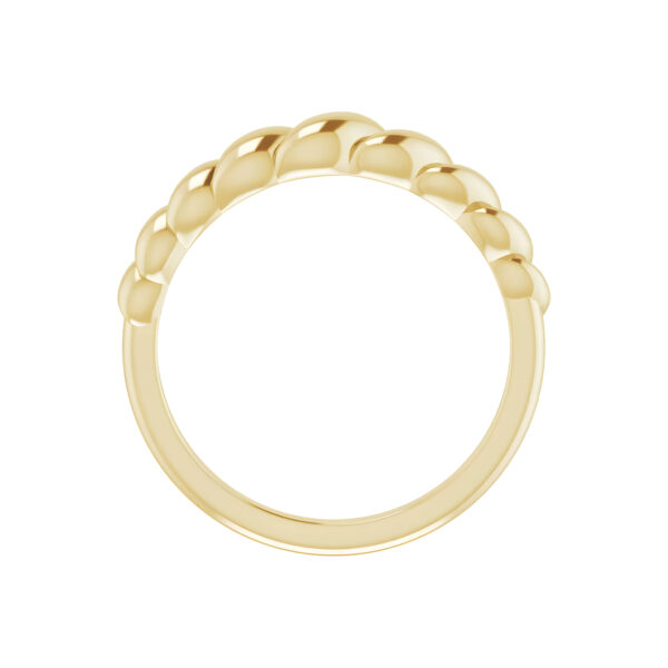 Rope Dome Ring in 14K Yellow Gold