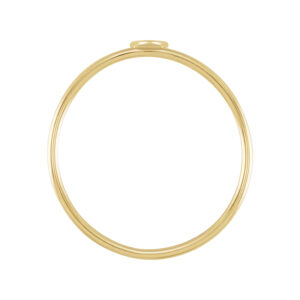 Petite Heart Ring in 14K Yellow Gold