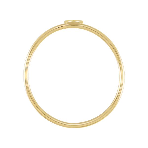 Petite Heart Ring in 14K Yellow Gold